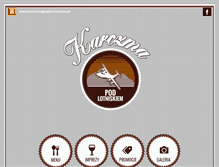 Tablet Screenshot of karczmapodlotniskiem.pl